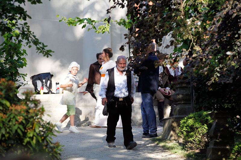 Elia Klag, Ronald Richter (verdeckt), Kristin Schulze, Hans-Joachim Frank