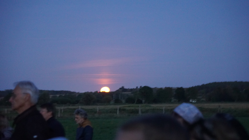 Vollmond in Biesenbrow